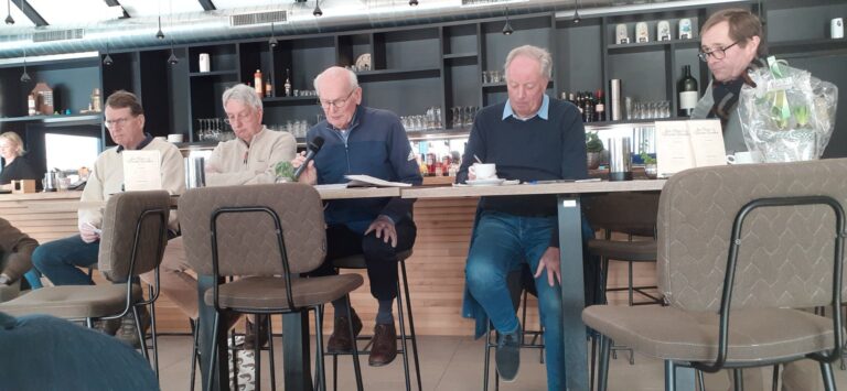 Afscheid van Harrie van de Rijdt tijdens de jaarvergadering