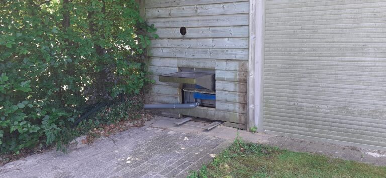 Verplaatsing van de ballenautomaat